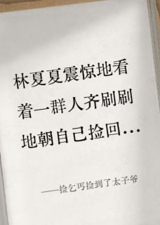捡乞丐捡到了太子爷