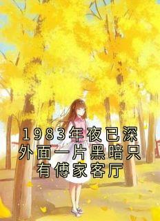 1983年夜已深外面一片黑暗只有傅家客厅