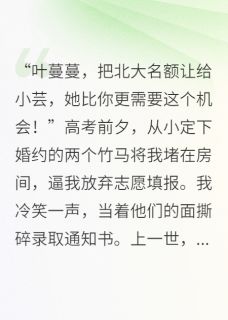 重生后，双竹马逼我放弃北大名额
