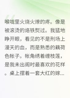 重生后，我撕了太子婚书
