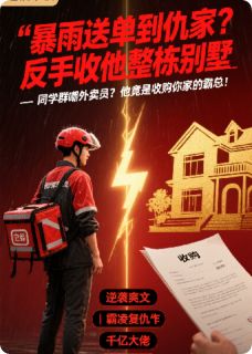 暴雨送单到仇家反手收他整栋别墅