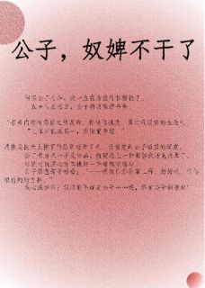 公子，奴婢不干了