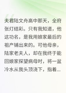 成婚三年，婆母指我肚子骂我荒田
