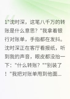 老公转走八千万给小叔子我离婚了