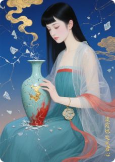 流霞烬处见君心