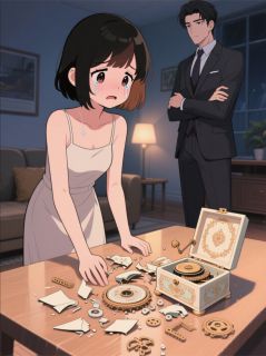 老公纵容学生毁坏母亲遗物后悔了