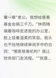 妻子转三千万给前男友我选择离婚