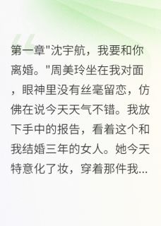 重生后妻子转三千万我签字离婚