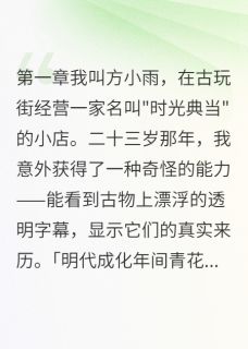 能看见古董身世