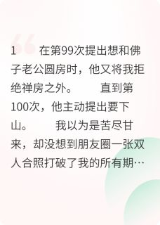 佛子老公出家七年后，我提出离婚