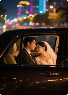 婚礼被撬？我闪嫁前任死对头