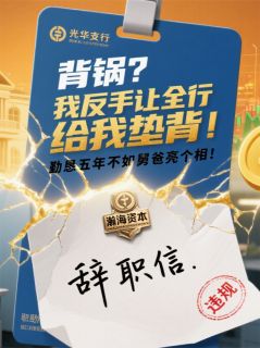 背锅？我反手让全行给我垫背！