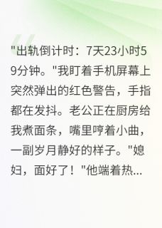 手机显示老公出轨倒计时七天