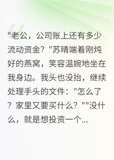 妻子转走三千万给前男友我离婚了