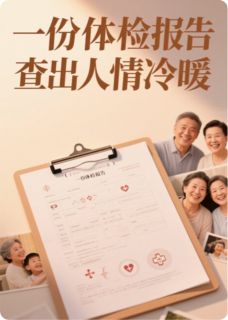 一份体检报告检查出人情冷暖
