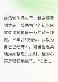 离婚当天老公给初恋千万项链