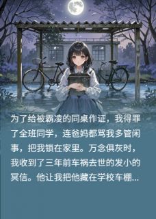 为同学作证后，我被爸妈锁进黑屋