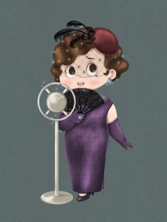 倘侬居君眉梢上
