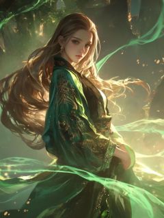 风携花信穿过巷