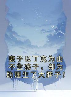 妻子以丁克为由不生孩子，却为助理生了大胖子！