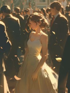 雪落银霜挂满头