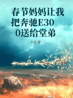 春节妈妈让我把奔驰E300送给堂弟