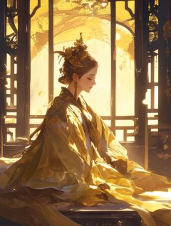 昭昭云端月，无恙岁岁春