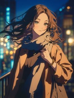 晚风留旧梦，山海隔故人