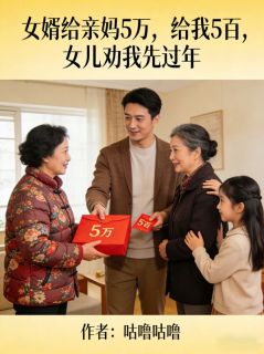 女婿给亲妈红包5万，给我5百，女儿劝我先过年