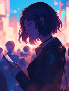 她以银铃碎晚风