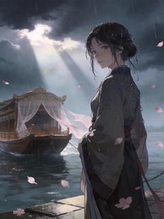 狼骑竹马来