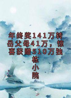 年终奖141万转岳父母41万，惊喜获赠510万独栋小院